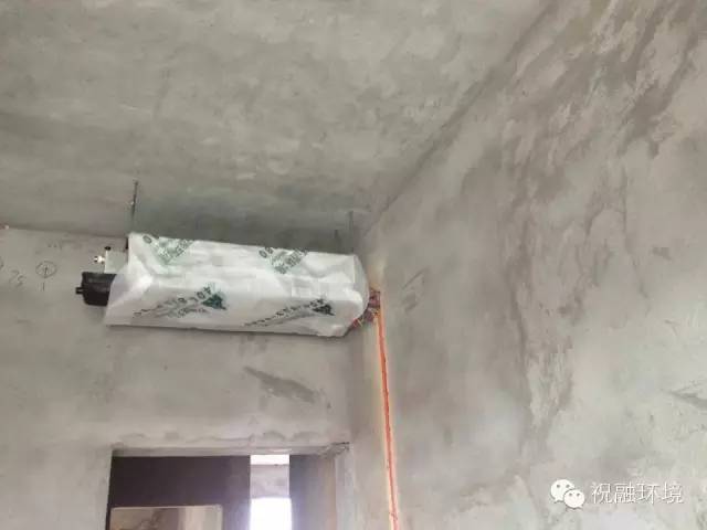 江陰村華西別墅地源熱泵系統安裝